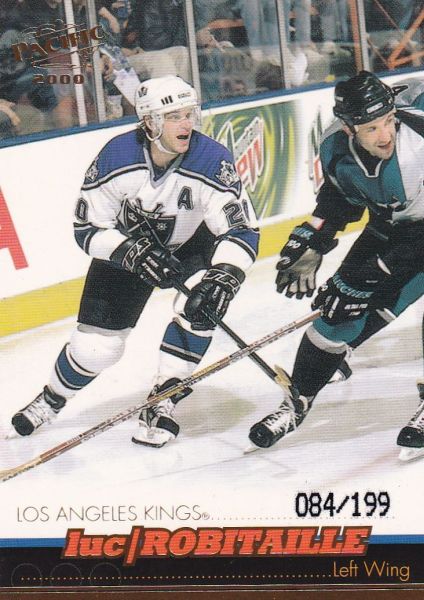 paralel karta LUC ROBITAILLE 99-00 Pacific Gold /199